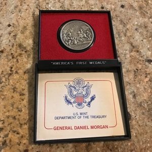 US Mint General Daniel Morgan Pewter Medal
